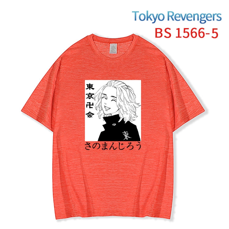 Tokyo Revengers New ice silk cotton loose and comfortable T-shirt from XS to 5XL  BS-1566-5