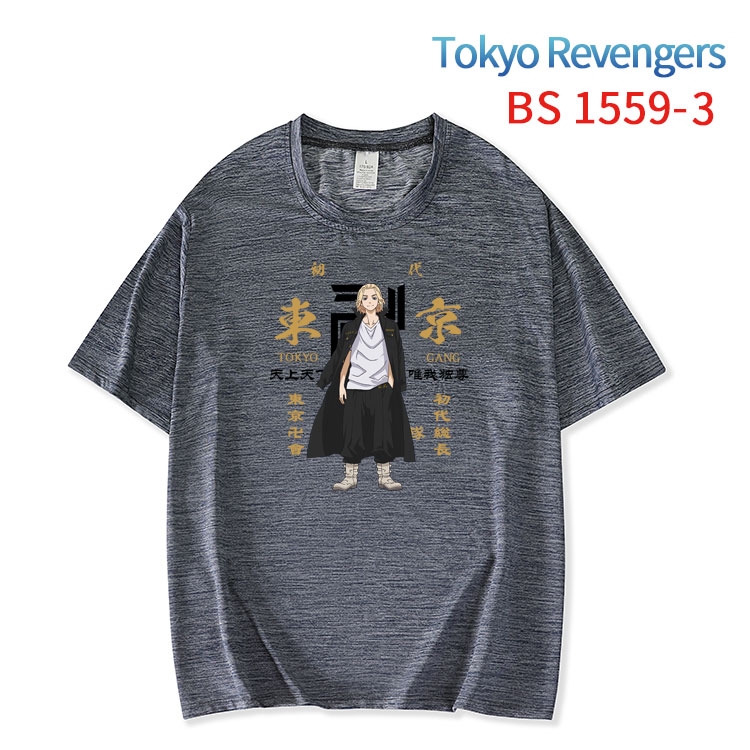 Tokyo Revengers New ice silk cotton loose and comfortable T-shirt from XS to 5XL  BS-1559-3