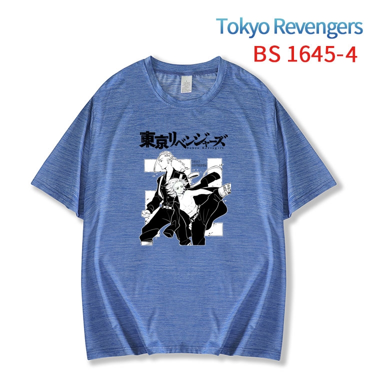 Tokyo Revengers New ice silk cotton loose and comfortable T-shirt from XS to 5XL BS-1645-4