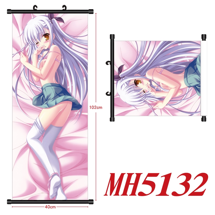 Absolute Duo Anime black Plastic rod Cloth painting Wall Scroll 40X102CM  MH5132 