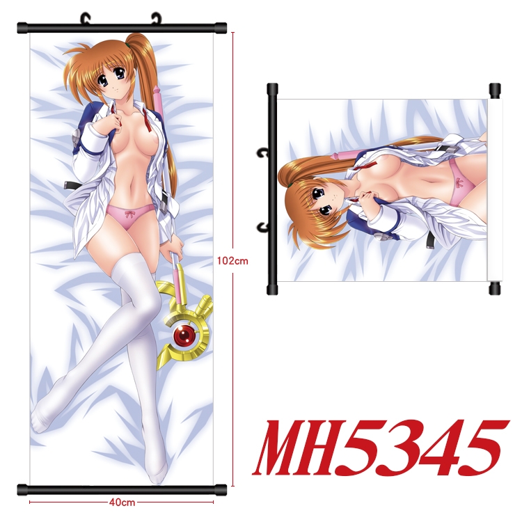 FORTUNE ARTERIAL Anime black Plastic rod Cloth painting Wall Scroll 40X102CM  MH5345