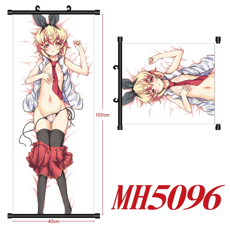 Tolove Anime black Plastic rod Cloth painting Wall Scroll 40X102CM  MH5096