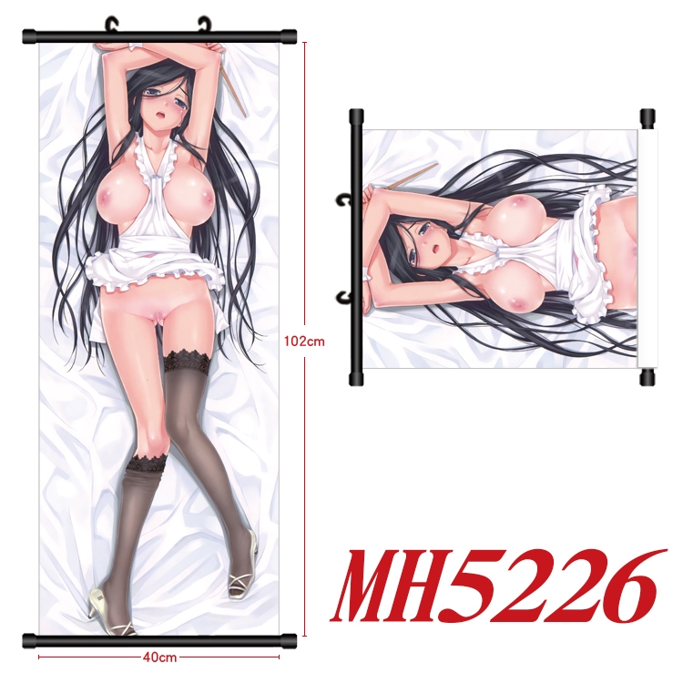 Monster Breeding Committee Anime black Plastic rod Cloth painting Wall Scroll 40X102CM