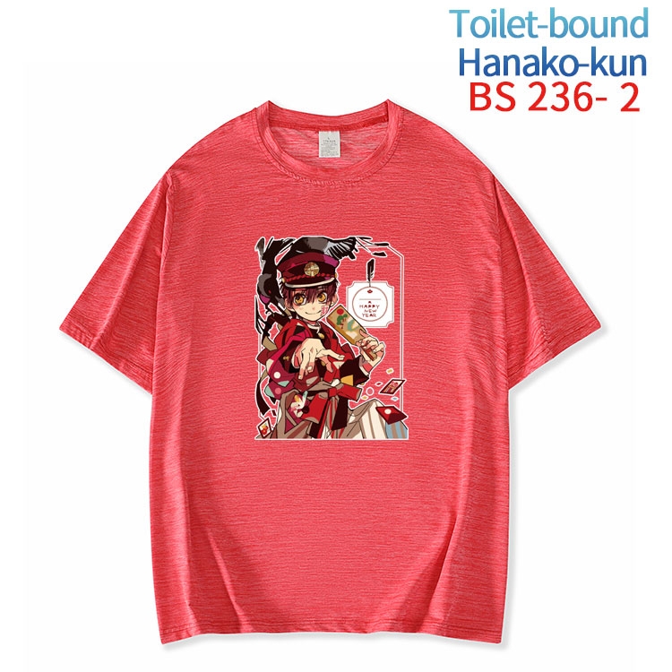 Toilet-Bound Hanako-kun New ice silk cotton loose and comfortable T-shirt from XS to 5XL  BS-236-2