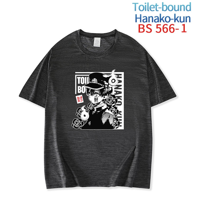 Toilet-Bound Hanako-kun New ice silk cotton loose and comfortable T-shirt from XS to 5XL  BS-566-1