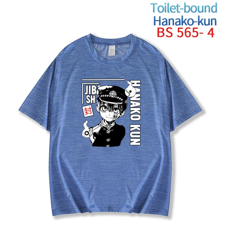 Toilet-Bound Hanako-kun New ice silk cotton loose and comfortable T-shirt from XS to 5XL   BS-565-4