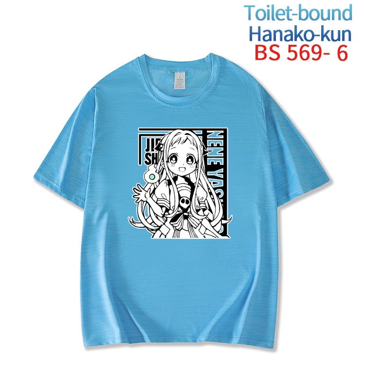 Toilet-Bound Hanako-kun New ice silk cotton loose and comfortable T-shirt from XS to 5XL BS-569-6