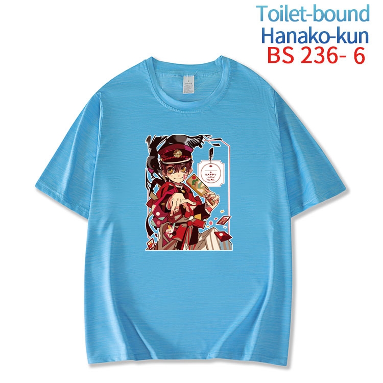 Toilet-Bound Hanako-kun New ice silk cotton loose and comfortable T-shirt from XS to 5XL  BS-236-6