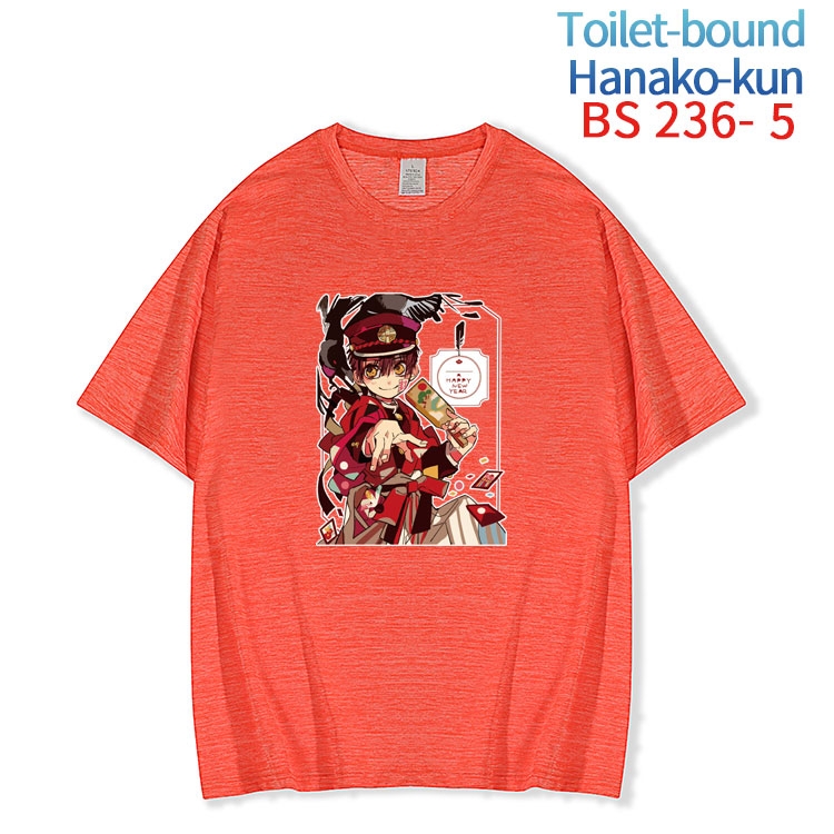 Toilet-Bound Hanako-kun New ice silk cotton loose and comfortable T-shirt from XS to 5XL  BS-236-5