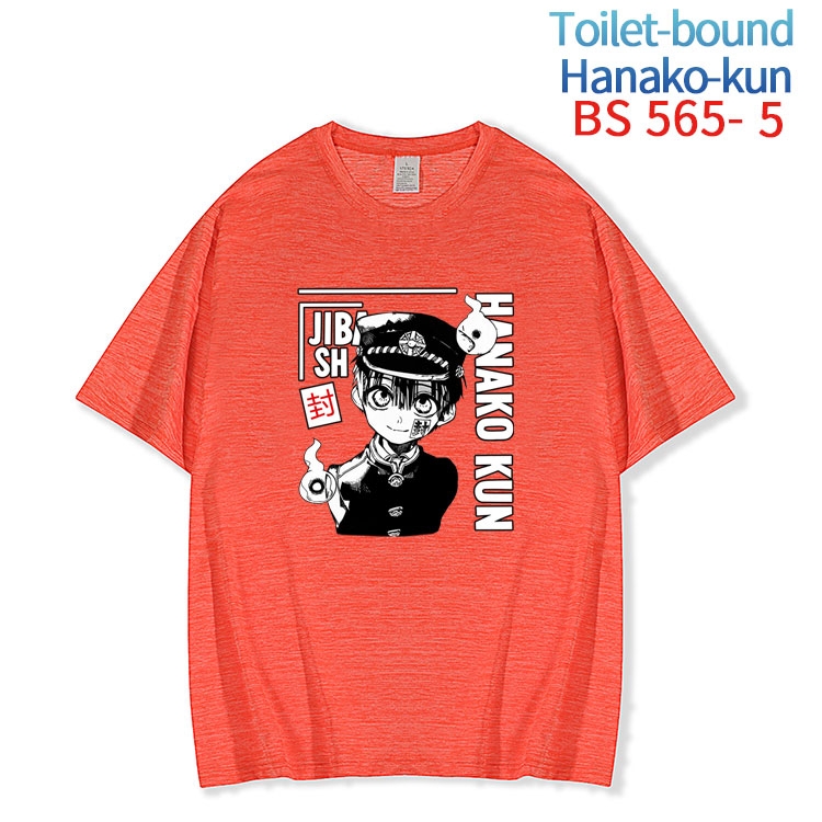 Toilet-Bound Hanako-kun New ice silk cotton loose and comfortable T-shirt from XS to 5XL  BS-565-5