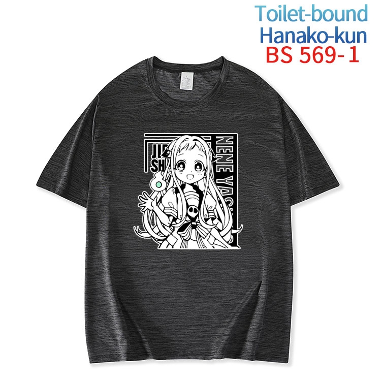 Toilet-Bound Hanako-kun New ice silk cotton loose and comfortable T-shirt from XS to 5XL  BS-569-1