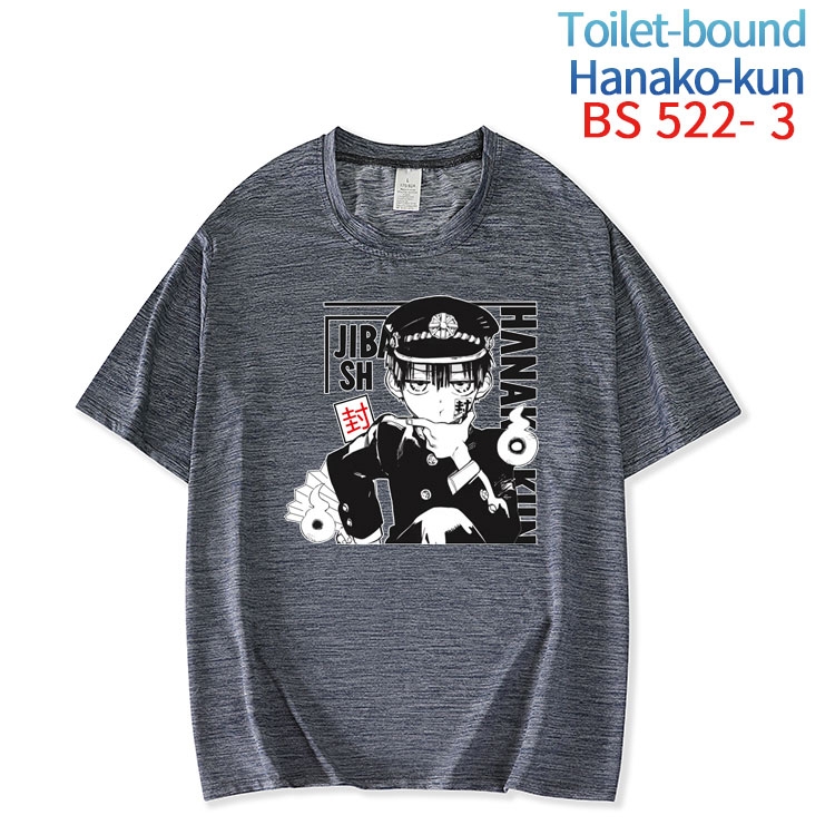 Toilet-Bound Hanako-kun New ice silk cotton loose and comfortable T-shirt from XS to 5XL  BS-522-3