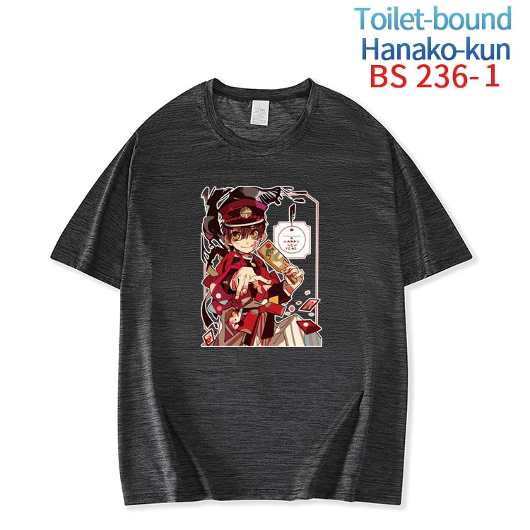 Toilet-Bound Hanako-kun New ice silk cotton loose and comfortable T-shirt from XS to 5XL  BS-236-1