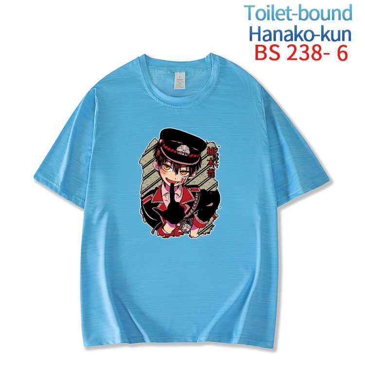 Toilet-Bound Hanako-kun New ice silk cotton loose and comfortable T-shirt from XS to 5XL  BS-238-6