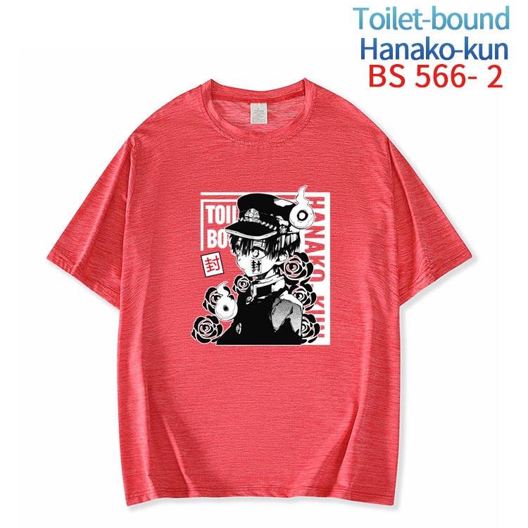 Toilet-Bound Hanako-kun New ice silk cotton loose and comfortable T-shirt from XS to 5XL  BS-566-2