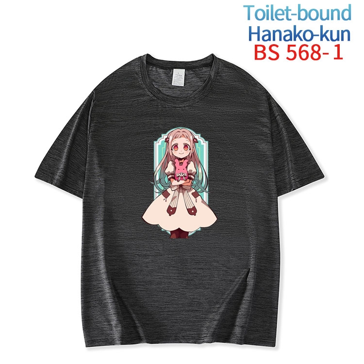 Toilet-Bound Hanako-kun New ice silk cotton loose and comfortable T-shirt from XS to 5XL  BS-568-1