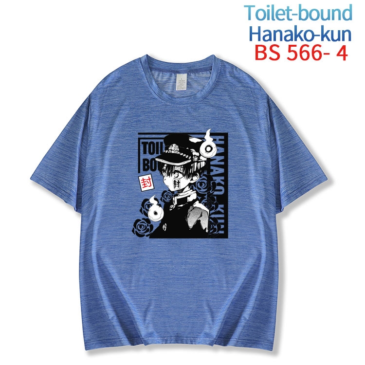 Toilet-Bound Hanako-kun New ice silk cotton loose and comfortable T-shirt from XS to 5XL  BS-566-4