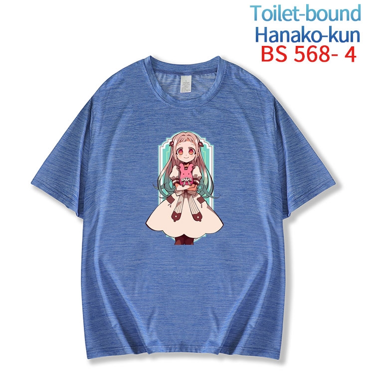 Toilet-Bound Hanako-kun New ice silk cotton loose and comfortable T-shirt from XS to 5XL  BS-568-4