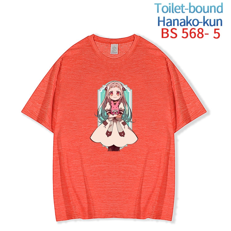 Toilet-Bound Hanako-kun New ice silk cotton loose and comfortable T-shirt from XS to 5XL  BS-568-5