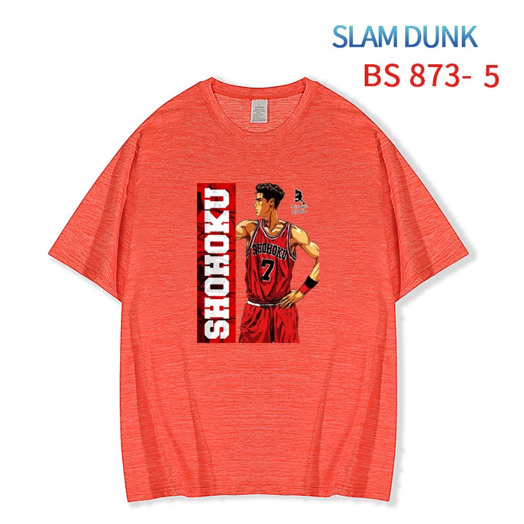 Slam Dunk New ice silk cotton loose and comfortable T-shirt from XS to 5XL BS-873-5