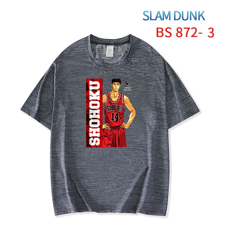 Slam Dunk New ice silk cotton loose and comfortable T-shirt from XS to 5XL BS-872-3