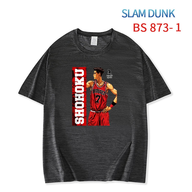 Slam Dunk New ice silk cotton loose and comfortable T-shirt from XS to 5XL BS-873-1