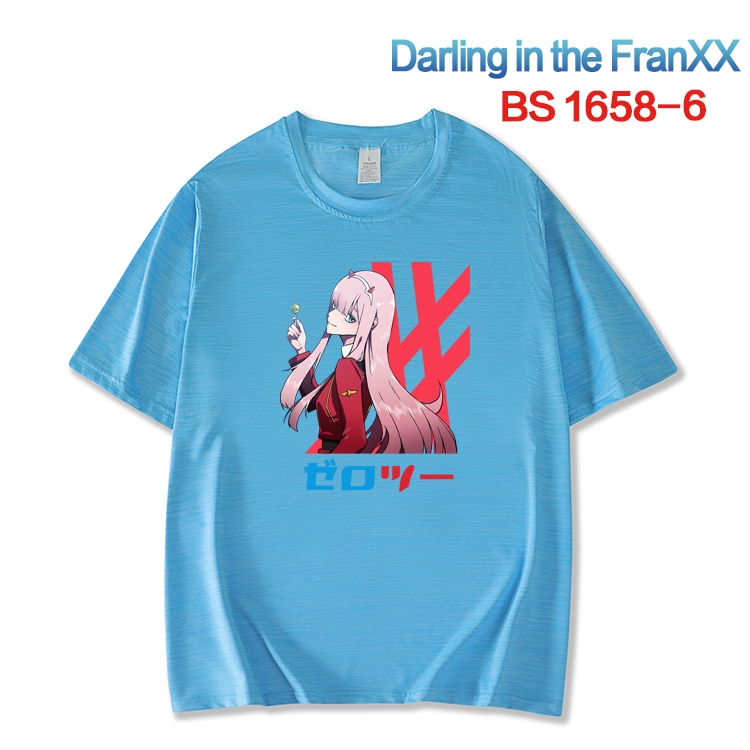 DARLING in the FRANX New ice silk cotton loose and comfortable T-shirt from XS to 5XL   BS-1658-6