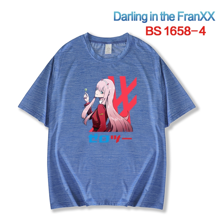 DARLING in the FRANX New ice silk cotton loose and comfortable T-shirt from XS to 5XL  BS-1658-4