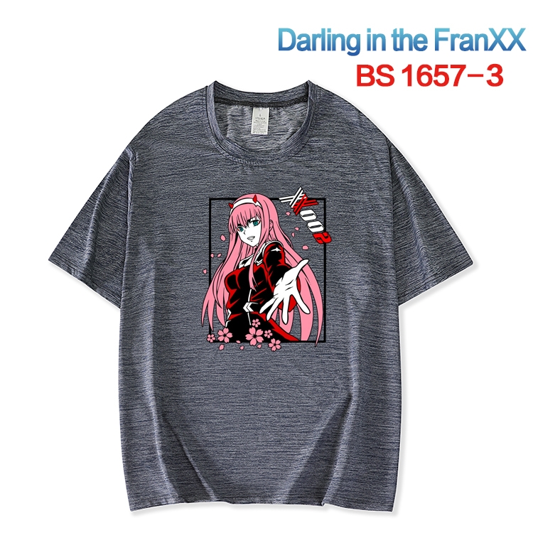 DARLING in the FRANX New ice silk cotton loose and comfortable T-shirt from XS to 5XL   BS-1657-3