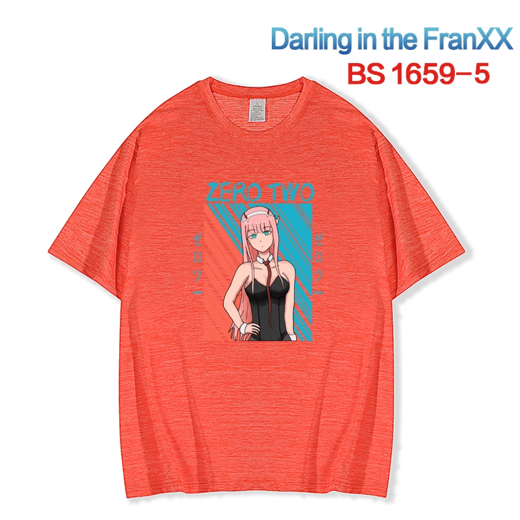 DARLING in the FRANX New ice silk cotton loose and comfortable T-shirt from XS to 5XL  BS-1659-5