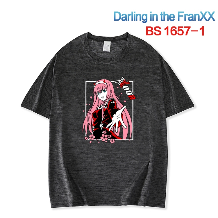 DARLING in the FRANX New ice silk cotton loose and comfortable T-shirt from XS to 5XL   BS-1657-1