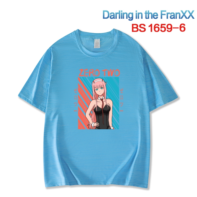 DARLING in the FRANX New ice silk cotton loose and comfortable T-shirt from XS to 5XL   BS-1659-6