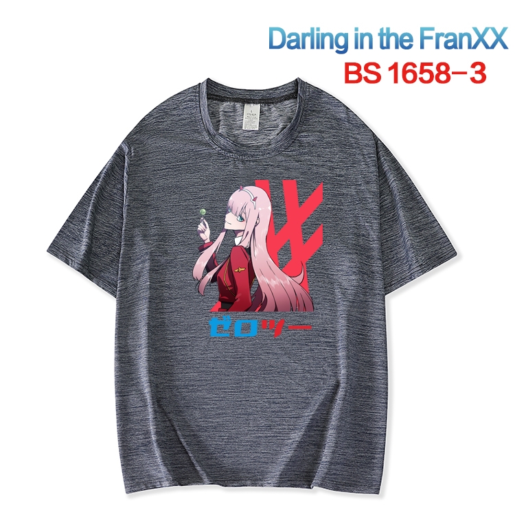 DARLING in the FRANX New ice silk cotton loose and comfortable T-shirt from XS to 5XL   BS-1658-3