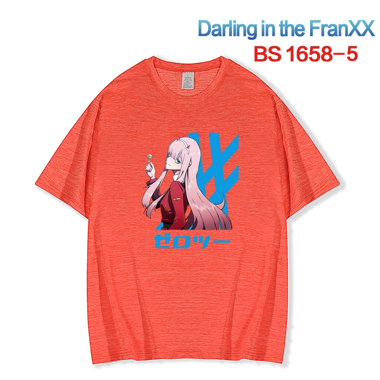 DARLING in the FRANX New ice silk cotton loose and comfortable T-shirt from XS to 5XL  BS-1658-5