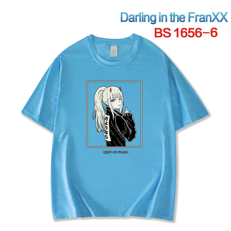 DARLING in the FRANX New ice silk cotton loose and comfortable T-shirt from XS to 5XL  BS-1656-6