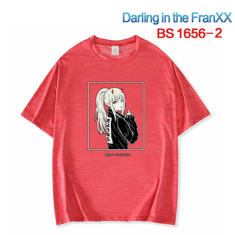 DARLING in the FRANX New ice silk cotton loose and comfortable T-shirt from XS to 5XL   BS-1656-2