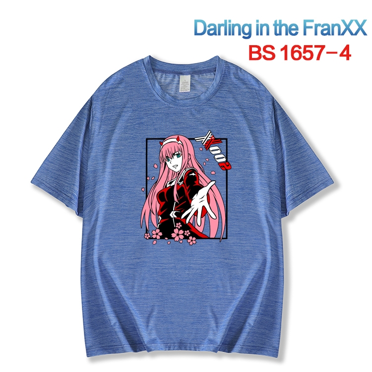 DARLING in the FRANX New ice silk cotton loose and comfortable T-shirt from XS to 5XL  BS-1657-4