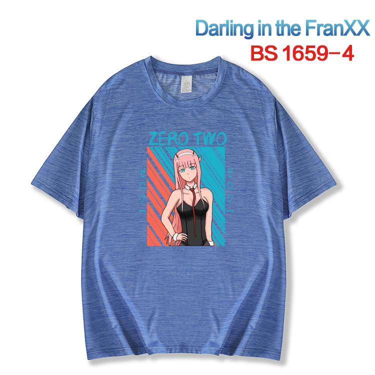 DARLING in the FRANX New ice silk cotton loose and comfortable T-shirt from XS to 5XL   BS-1659-4