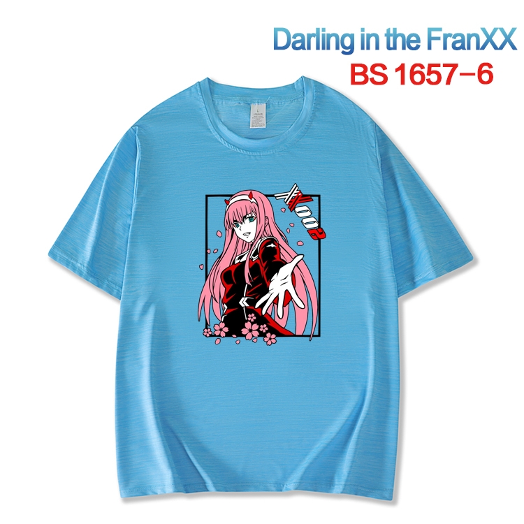 DARLING in the FRANX New ice silk cotton loose and comfortable T-shirt from XS to 5XL   BS-1657-6