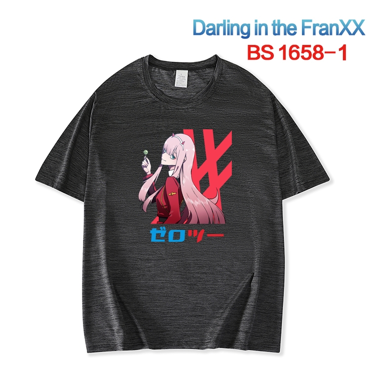 DARLING in the FRANX New ice silk cotton loose and comfortable T-shirt from XS to 5XL   BS-1658-1