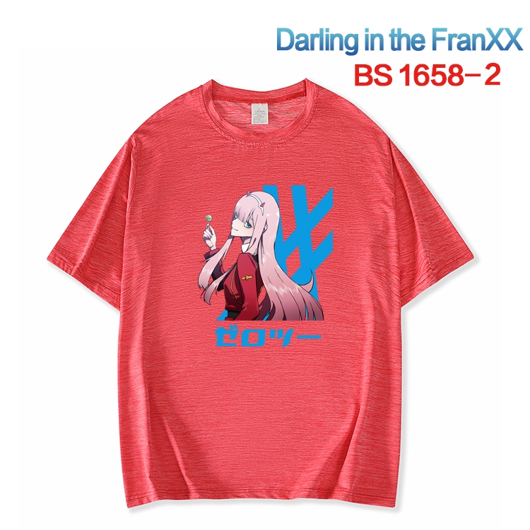 DARLING in the FRANX New ice silk cotton loose and comfortable T-shirt from XS to 5XL   BS-1658-2