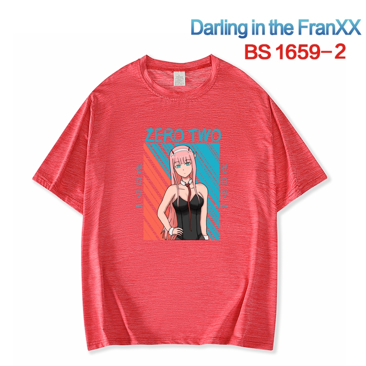 DARLING in the FRANX New ice silk cotton loose and comfortable T-shirt from XS to 5XL   BS-1659-2