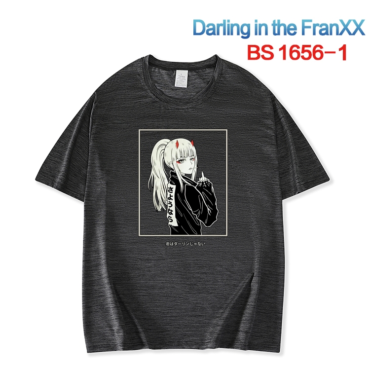 DARLING in the FRANX New ice silk cotton loose and comfortable T-shirt from XS to 5XL   BS-1656-1