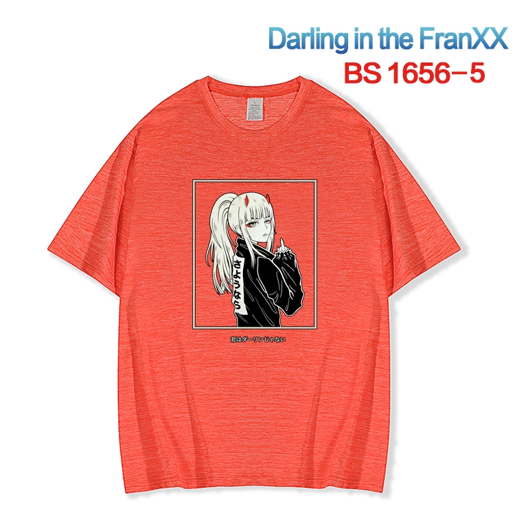 DARLING in the FRANX New ice silk cotton loose and comfortable T-shirt from XS to 5XL  BS-1656-5