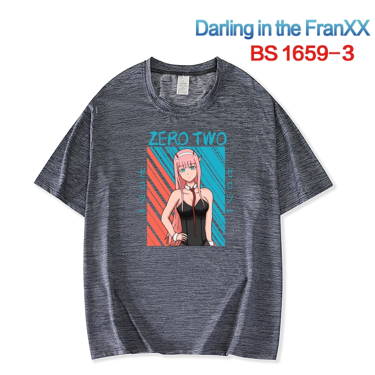 DARLING in the FRANX New ice silk cotton loose and comfortable T-shirt from XS to 5XL   BS-1659-3