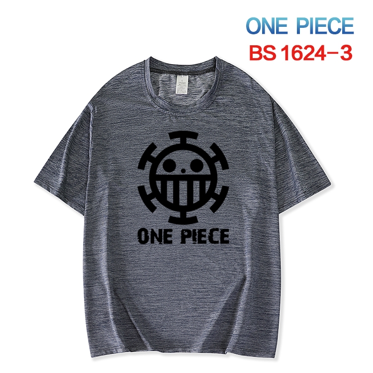 One Piece New ice silk cotton loose and comfortable T-shirt from XS to 5XL  BS-1624-3