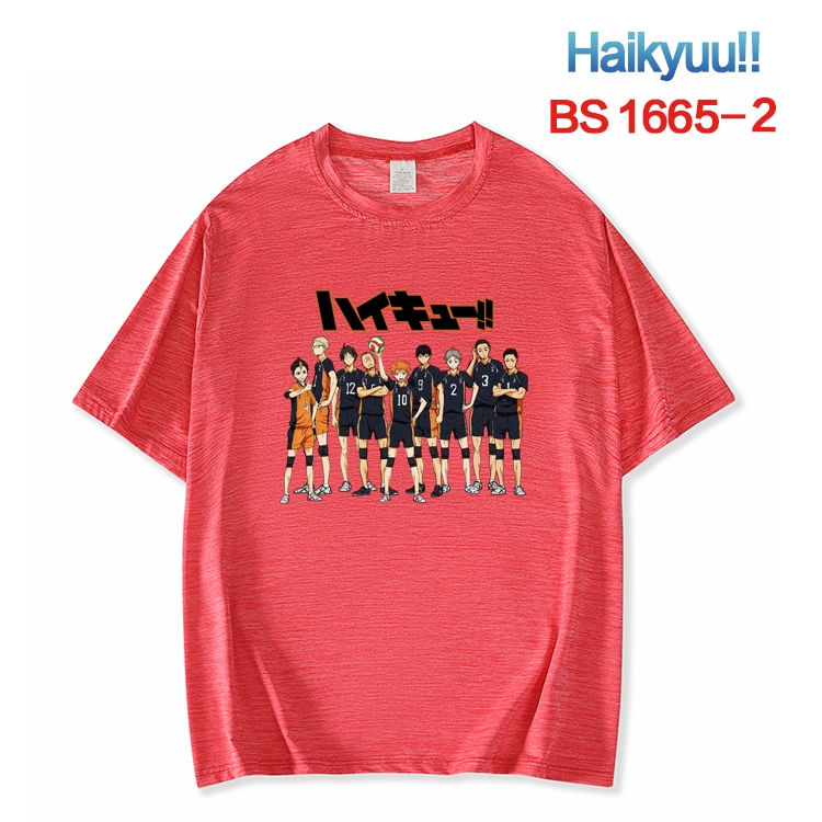 Haikyuu!! New ice silk cotton loose and comfortable T-shirt from XS to 5XL BS-1665-2