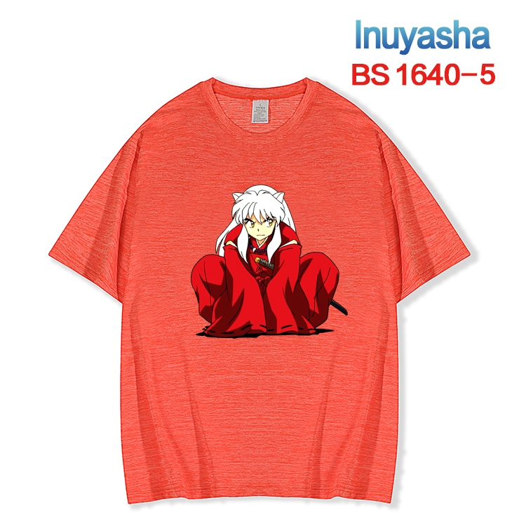 Inuyasha  New ice silk cotton loose and comfortable T-shirt from XS to 5XL BS-1640-5