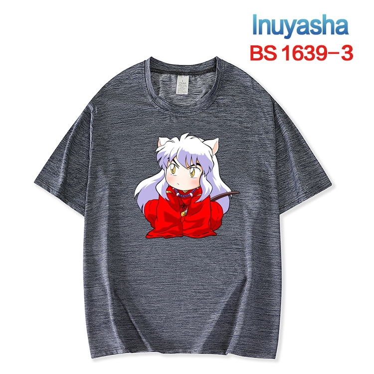 Inuyasha  New ice silk cotton loose and comfortable T-shirt from XS to 5XL BS-1639-3