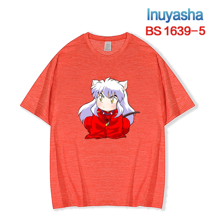 Inuyasha  New ice silk cotton loose and comfortable T-shirt from XS to 5XL BS-1639-5